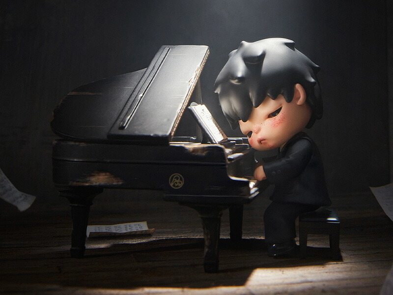 楽天市場】HIRONO The Pianist : POP MART JAPAN 楽天市場店