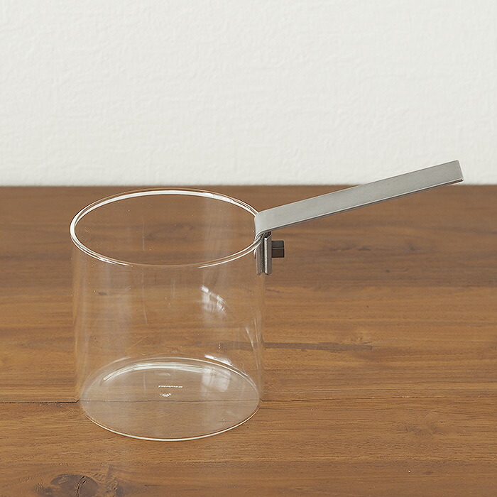 楽天市場】THE KETTLE ガラスの片手ポット（ミルクパン