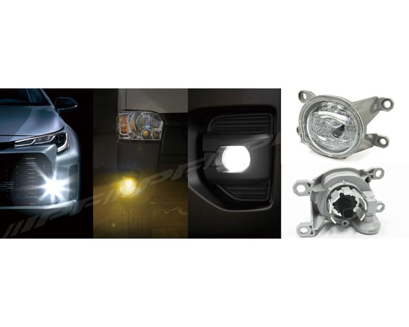 楽天市場】IPF LEDフォグランプバルブX3シリーズ 5L4FLM L1B対応極黄