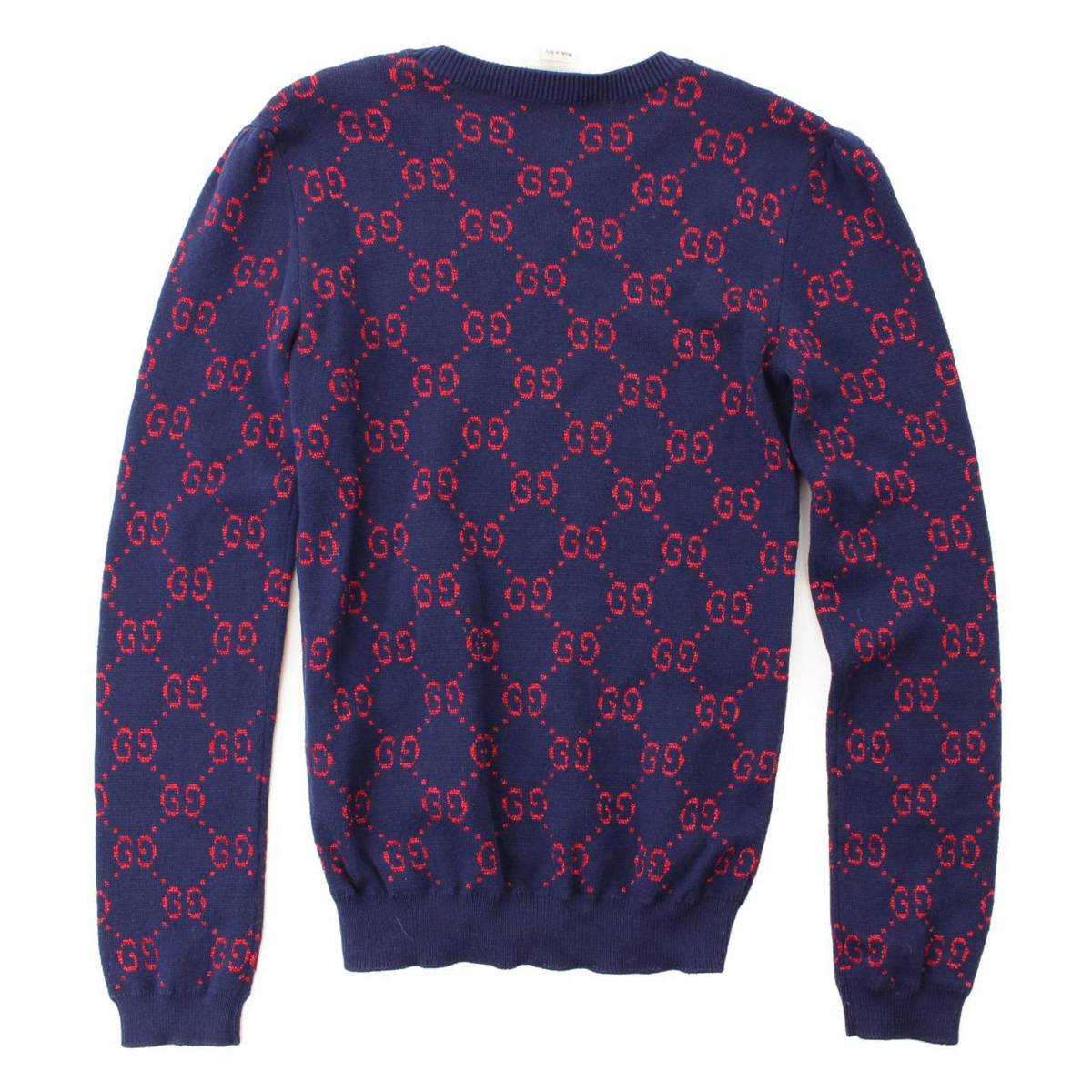 楽天市場】【グッチ】Gucci キッズ GG柄 ラメ ニット セーター
