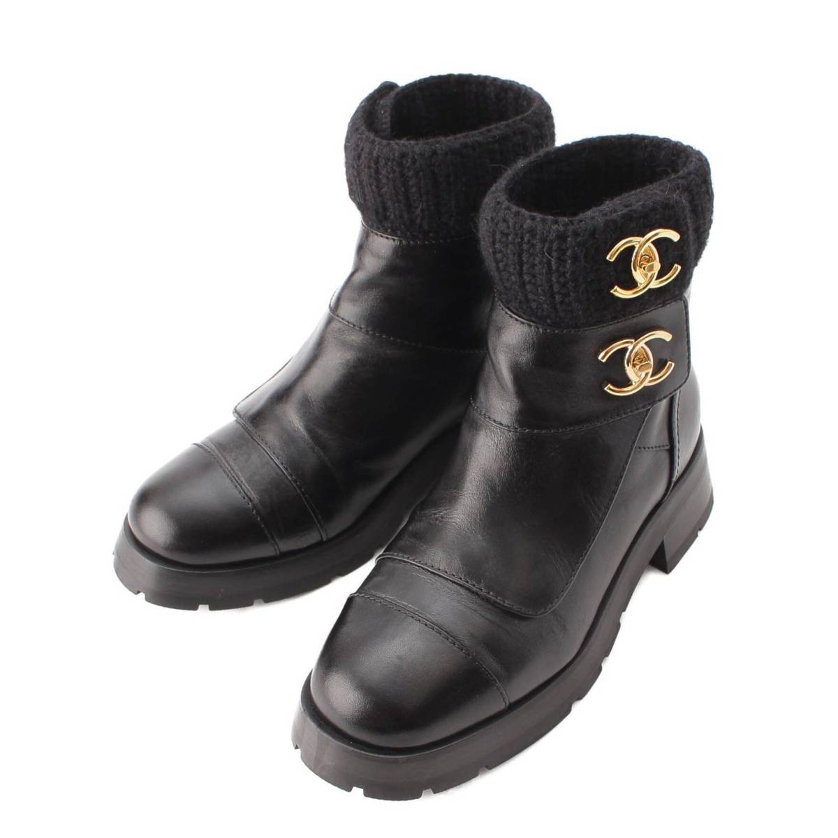 楽天市場】【シャネル】Chanel 23K ターンロックココマーク レザー