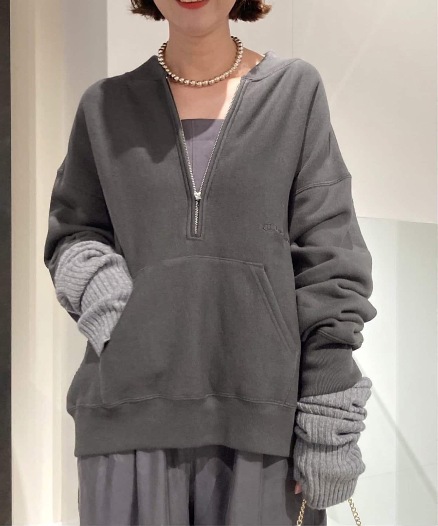 FRAMeWORK ≪追加≫Champion/チャンピオン 別注ハーフZIPリバース