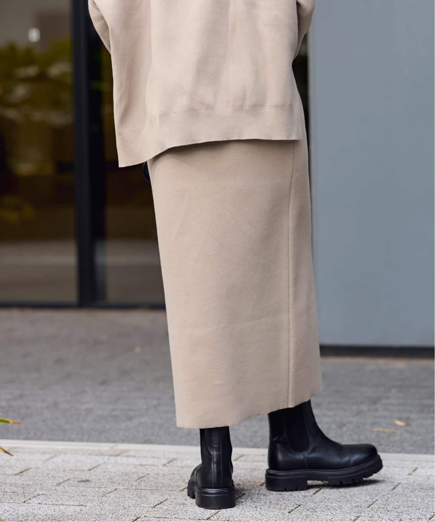 FRAMeWORK｜≪追加≫ダブルジャガードストレートスカート | Rakuten