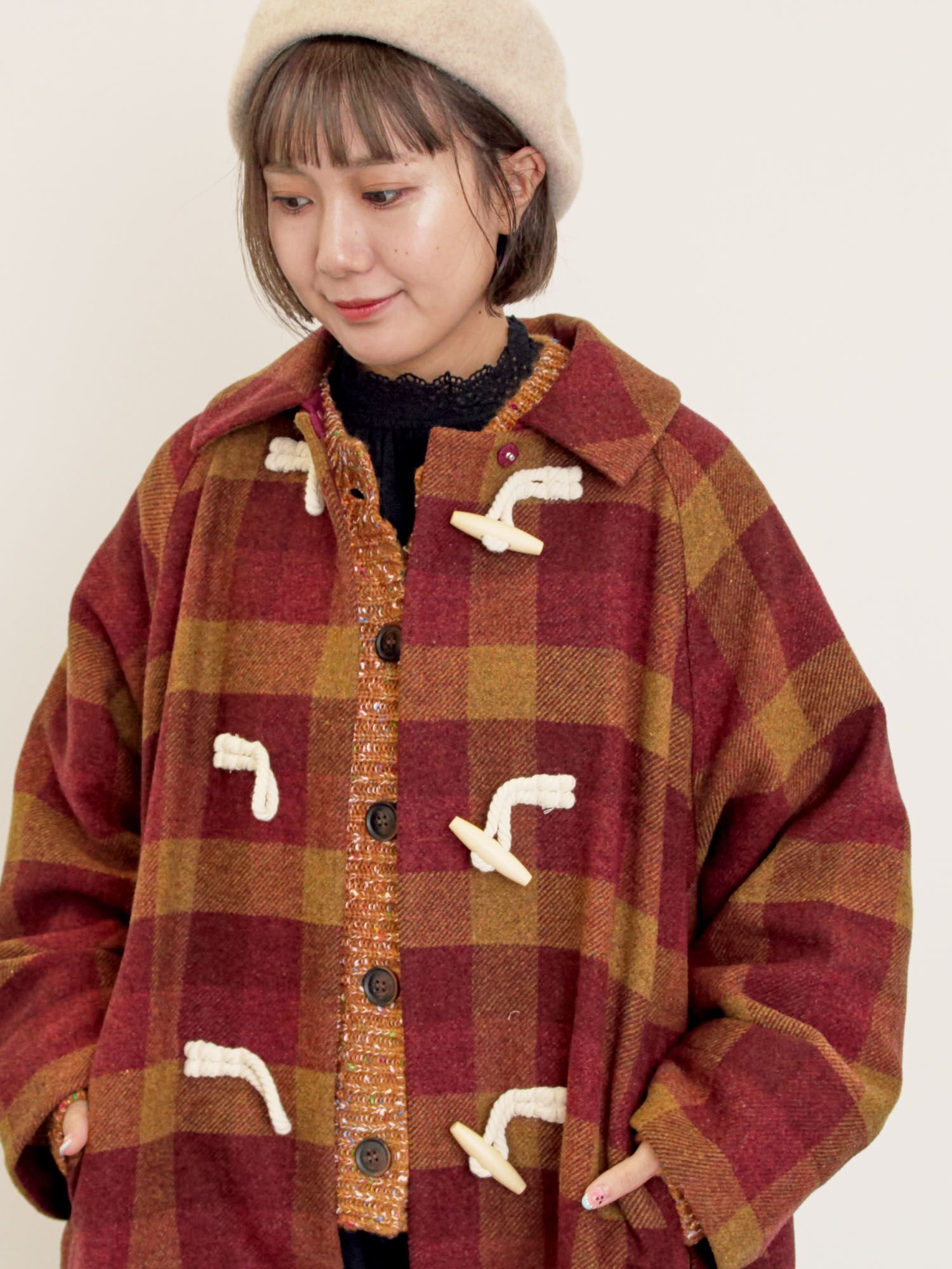 Samansa Mos2｜[タスマニアウール]2WAY襟ロングコート | Rakuten