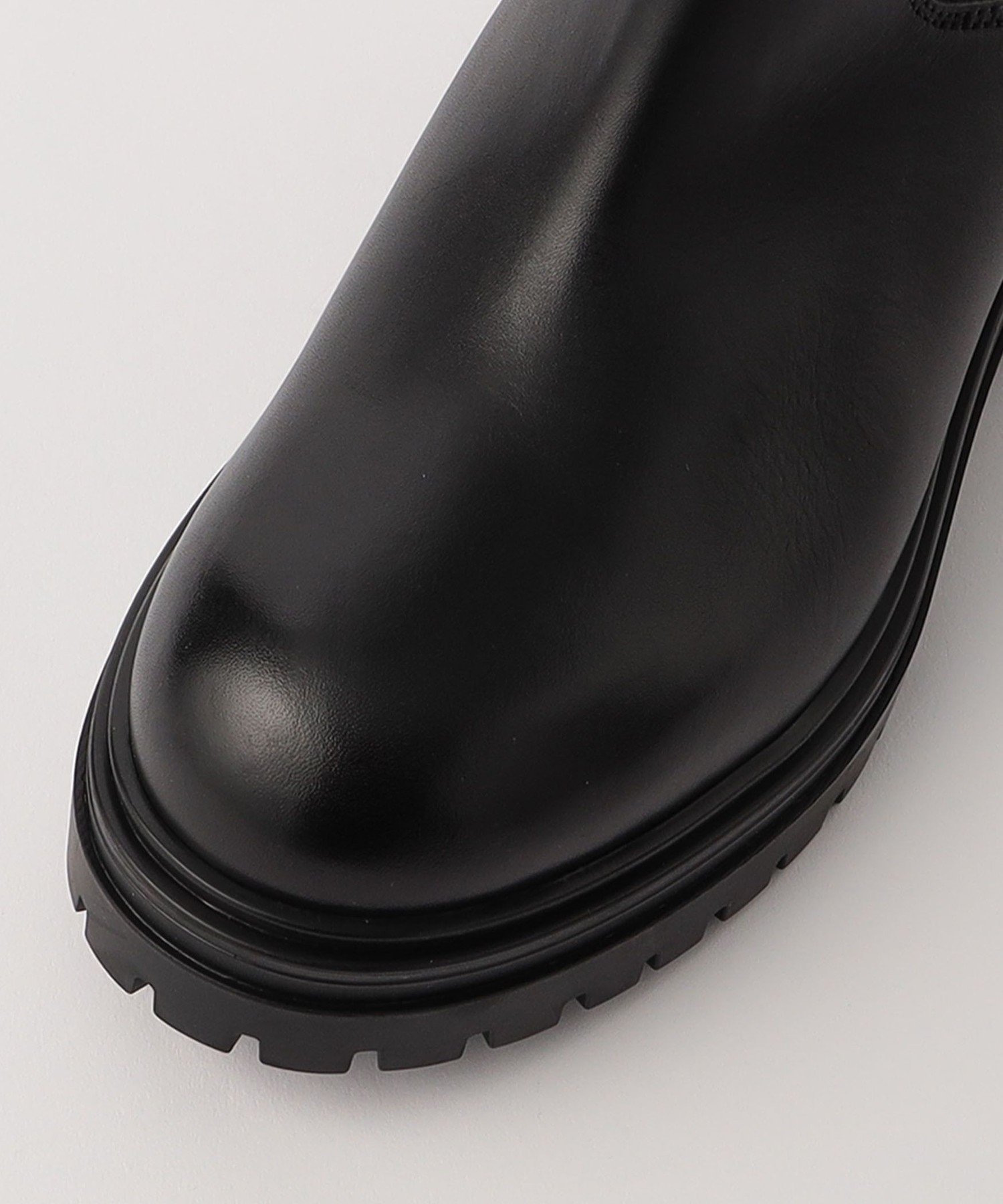 ユナイテッドアローズ　CORSO ROMA 9 レザー ロングブーツ　ブラック UNITED ARROWS LTD. OUTLET｜<CORSO ROMA 9>レザー ロングブーツ