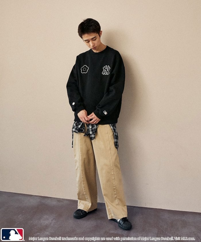 FREAK'S STORE｜MLB×MARY QUANT CREW NECK SWEAT/裏起毛クルーネック