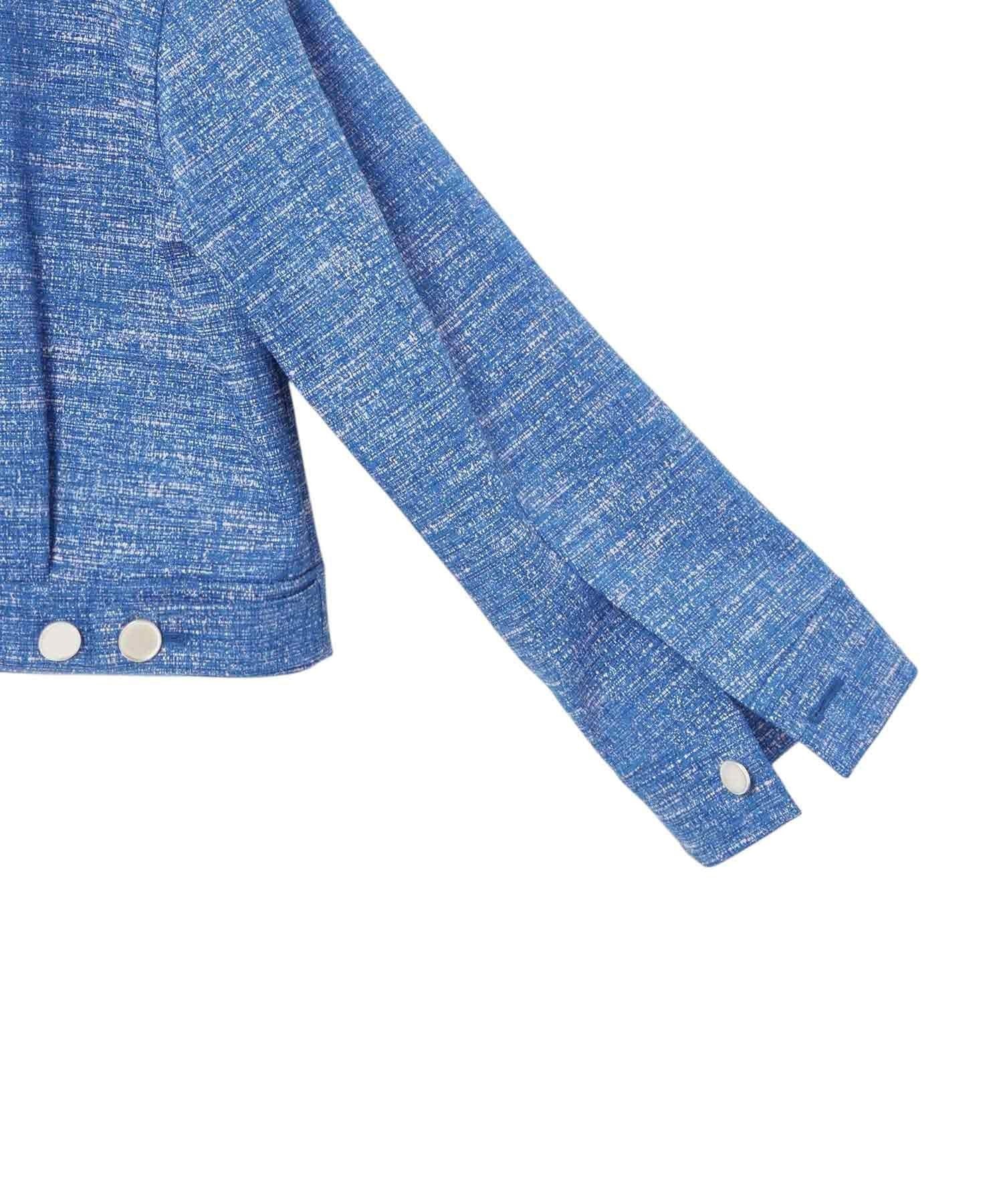 ANAYI｜【セットアップ対応商品】スラブツイードブルゾン | Rakuten