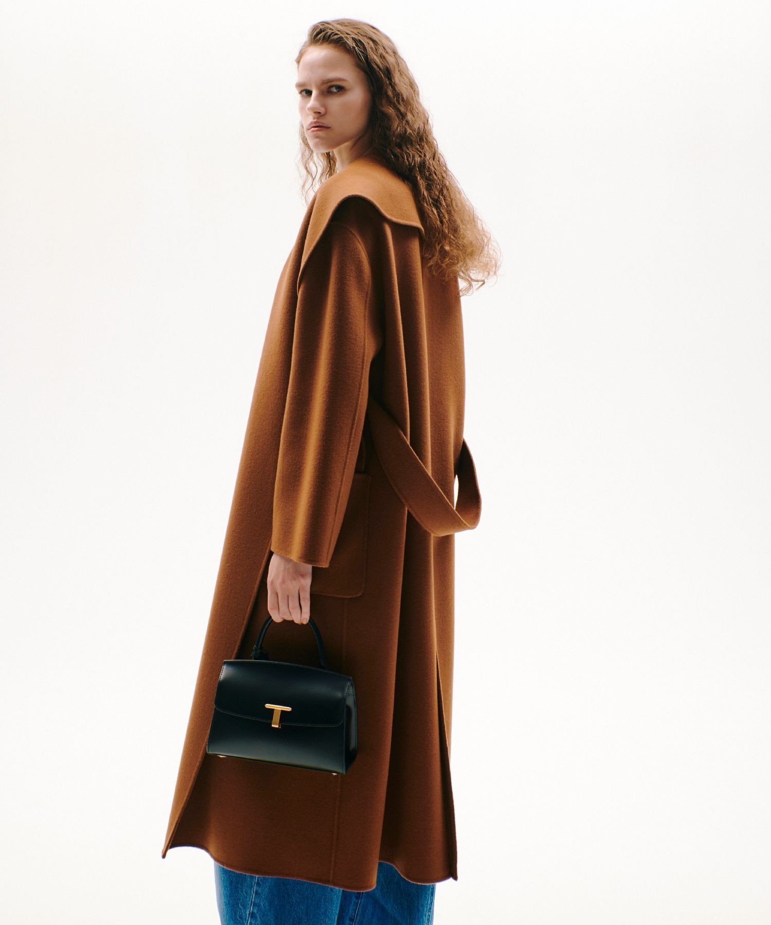 allureville｜カシミヤ混リバービックショールコート | Rakuten