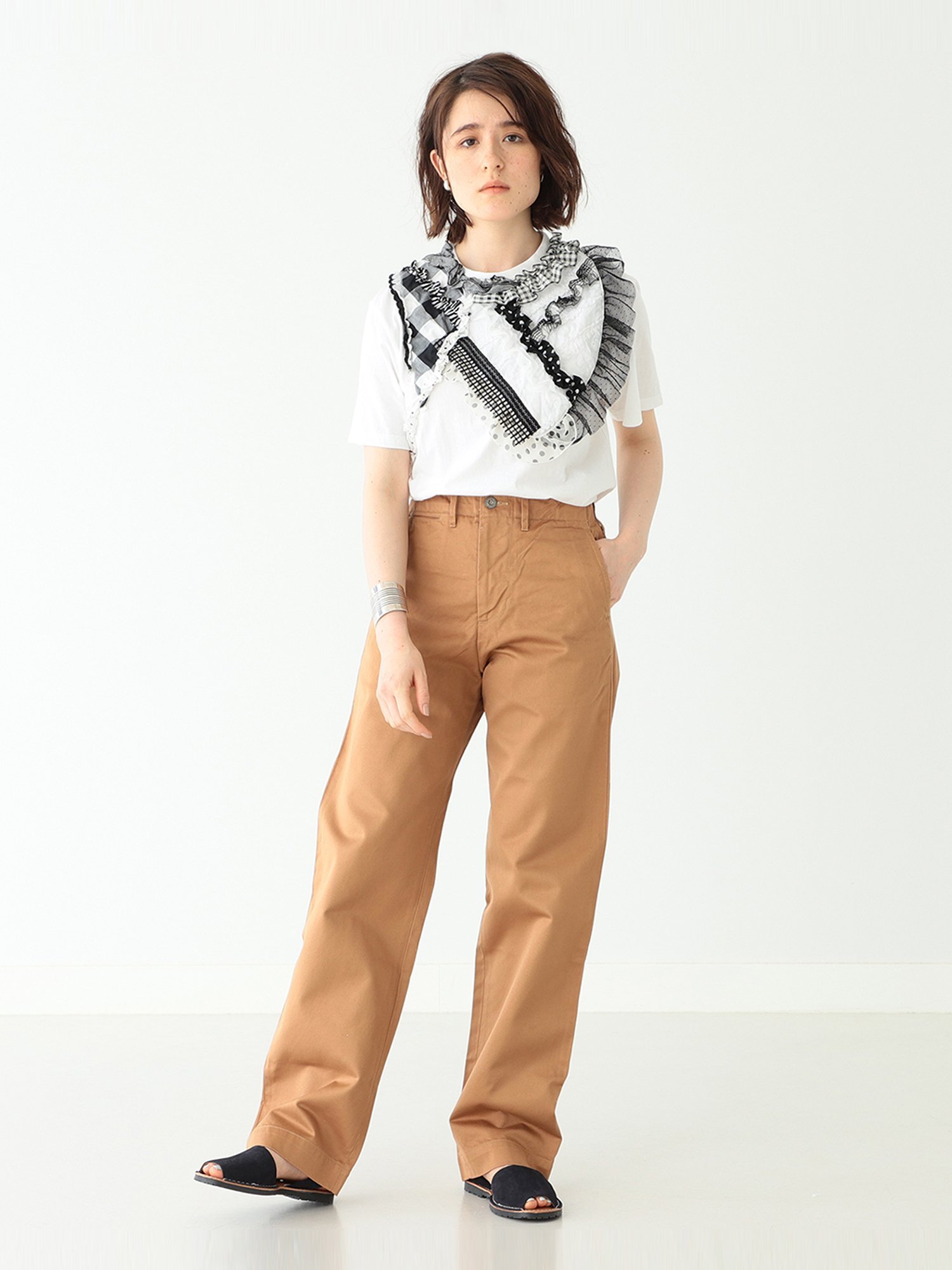 BEAMS WOMEN｜【別注】BUZZ RICKSON'S / チノパンツ | Rakuten Fashion