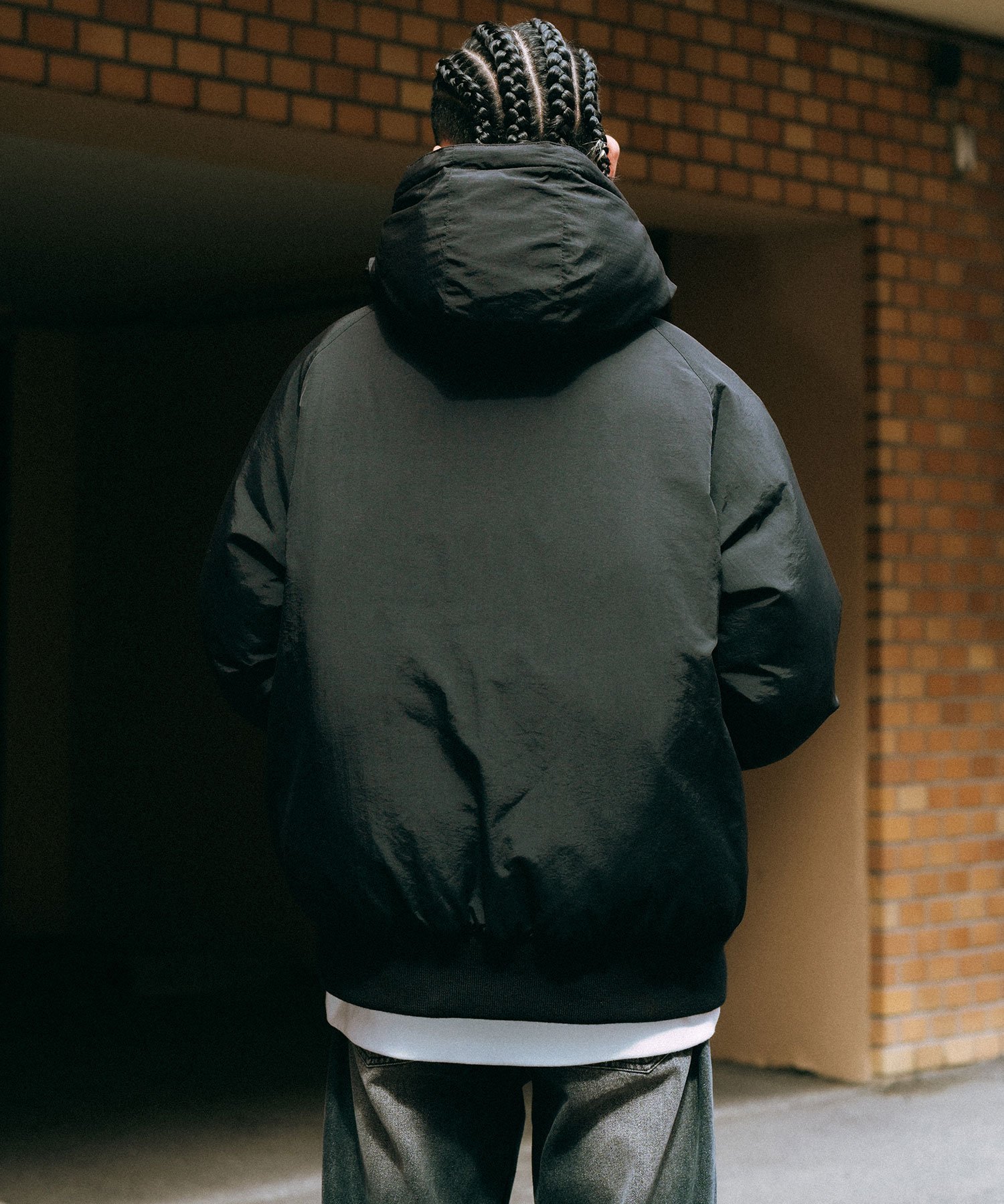 Subciety｜Nylon puff hooded jkt | Rakuten Fashion(楽天ファッション