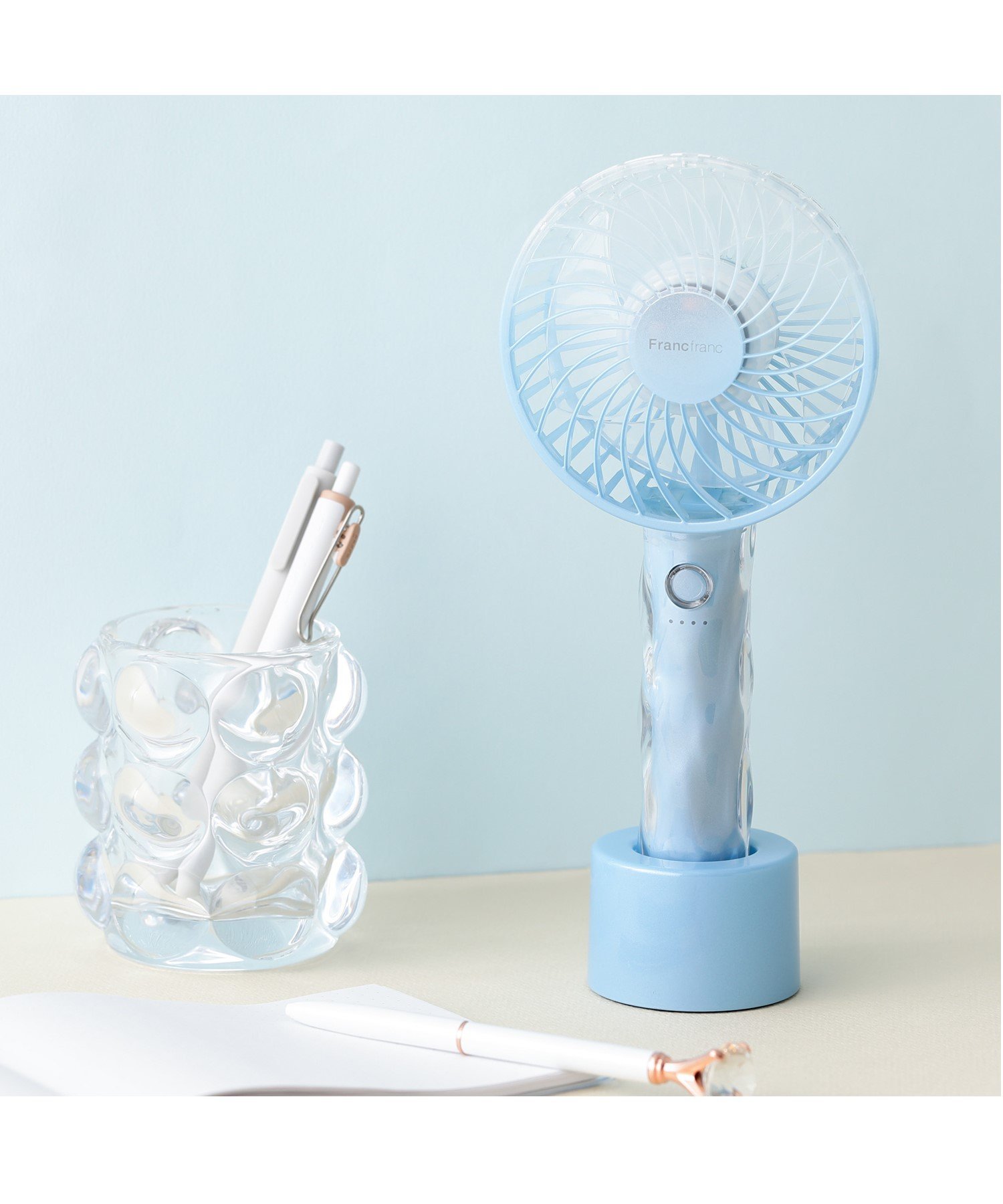 Francfranc｜2025年モデル フレ ハンディファン ウェーブ 携帯・手持ち