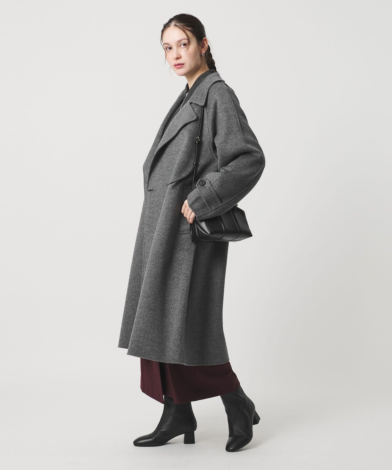 BEAUTY&YOUTH UNITED ARROWS｜リバー テーラード スタンドカラーコート