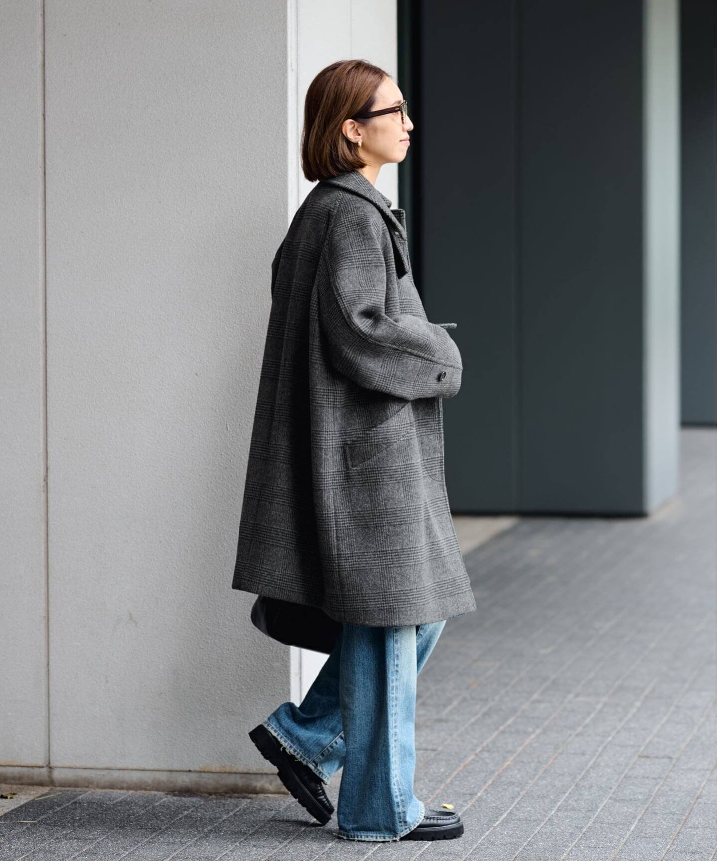 FRAMeWORK｜≪追加≫ラムウールMIXシャルムバルカラーコート 3