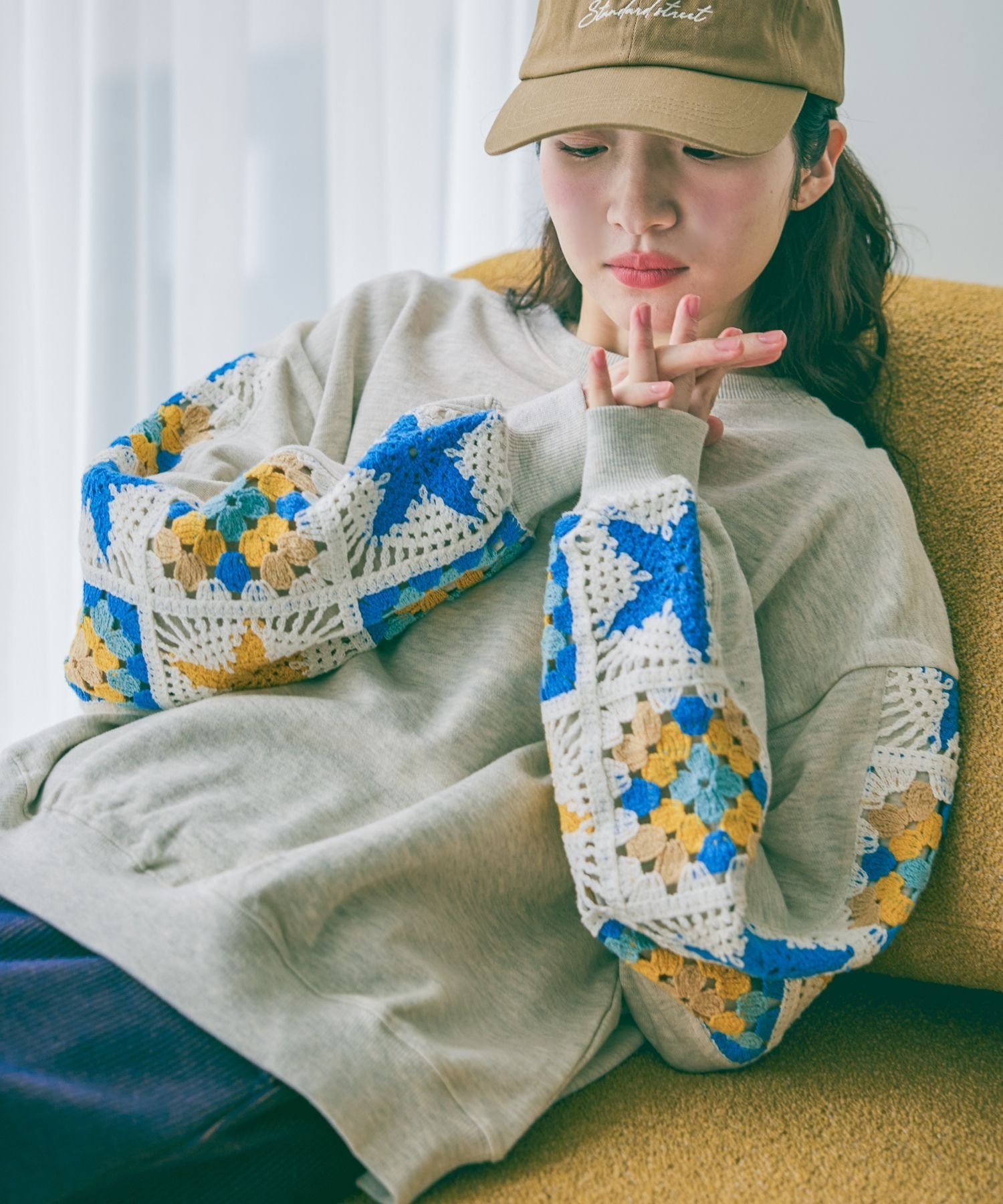 niko and ｜クロシェコンビプルオーバー | Rakuten Fashion(楽天