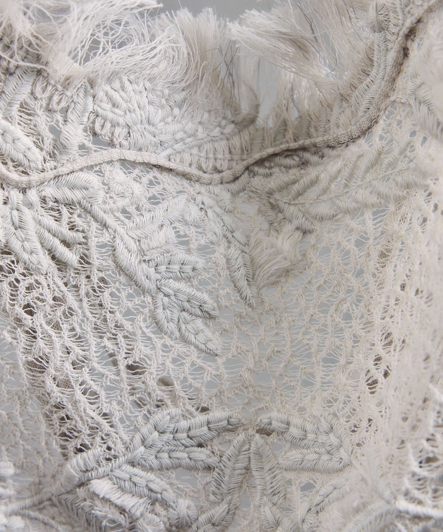 SALON adam et rope'｜レースシアーキャミソール[セットアップ対応