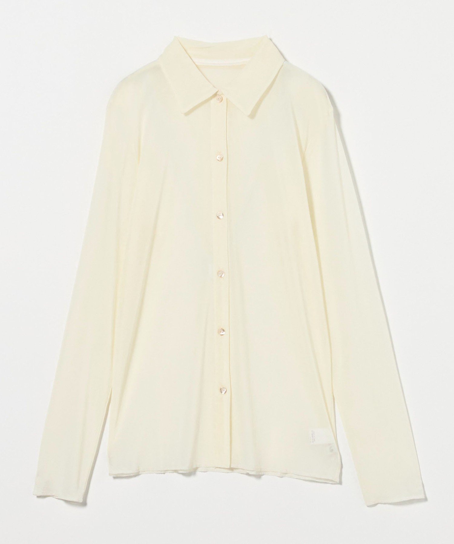 6 ROKU ナイロン チュール シャツ 6（ロク）の「＜6(ROKU)＞ナイロン チュール シャツ プルオーバー（T