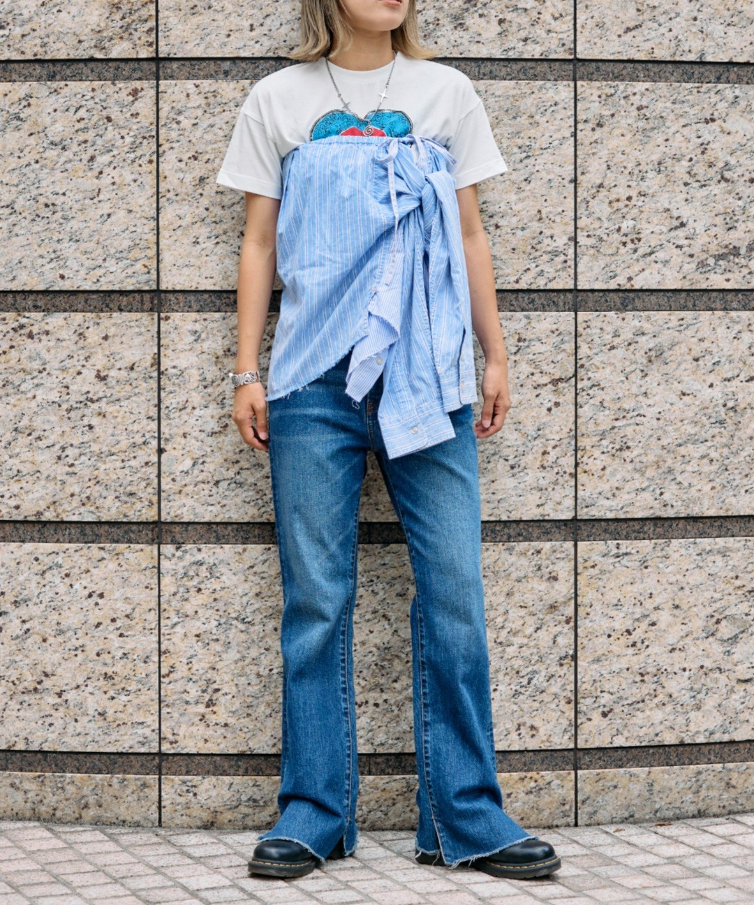 CIAOPANIC TYPY｜【etsinta】マルチウェイオーバースカートシャツ