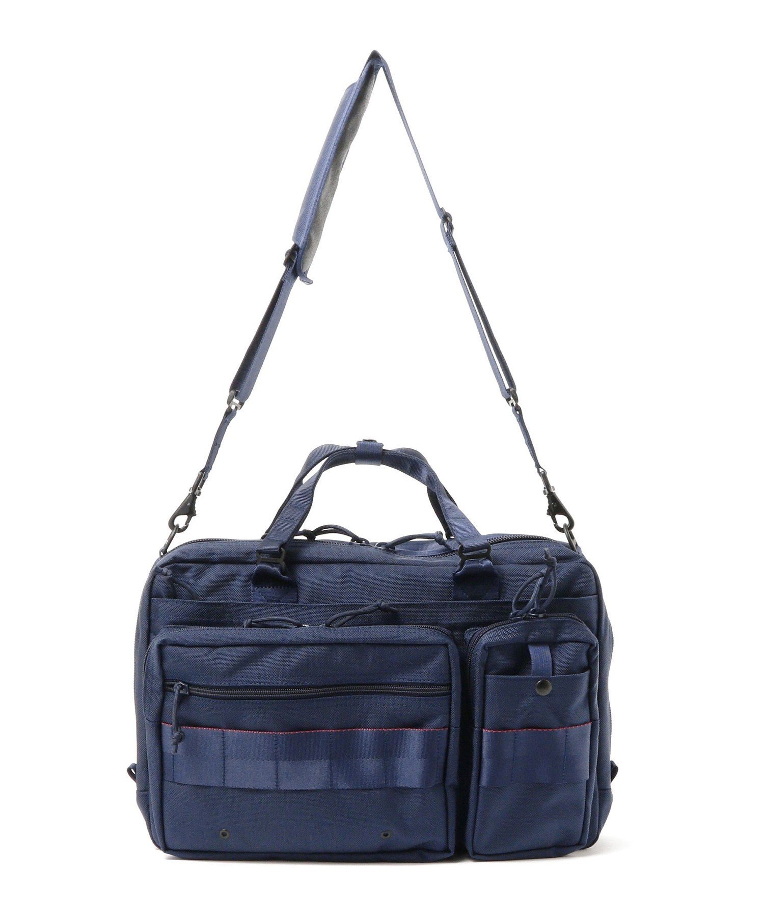 BEAMS MEN｜【B4サイズ収納可/PCスリーブ有/ショルダー付き/2WAY