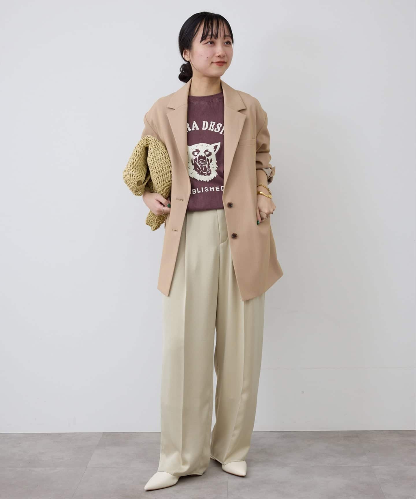 SLOBE IENA｜《追加予約》SLOBE レザーフラットシューズ | Rakuten