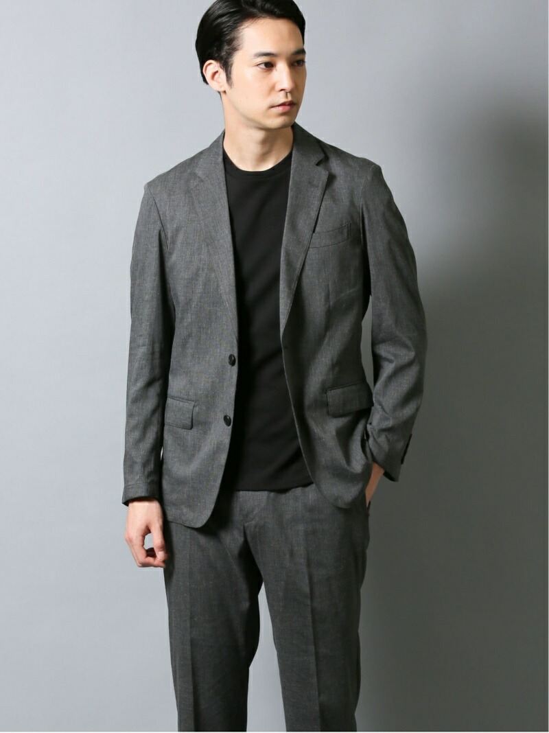 楽天市場】TAKA-Q ストレッチウォッシャブル リネン混 スリムフィット2