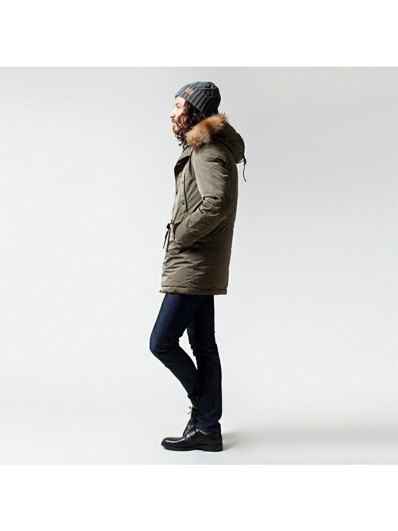 楽天市場】NANO universe 西川ダウンナイロンN-3B/西川ダウン【西川