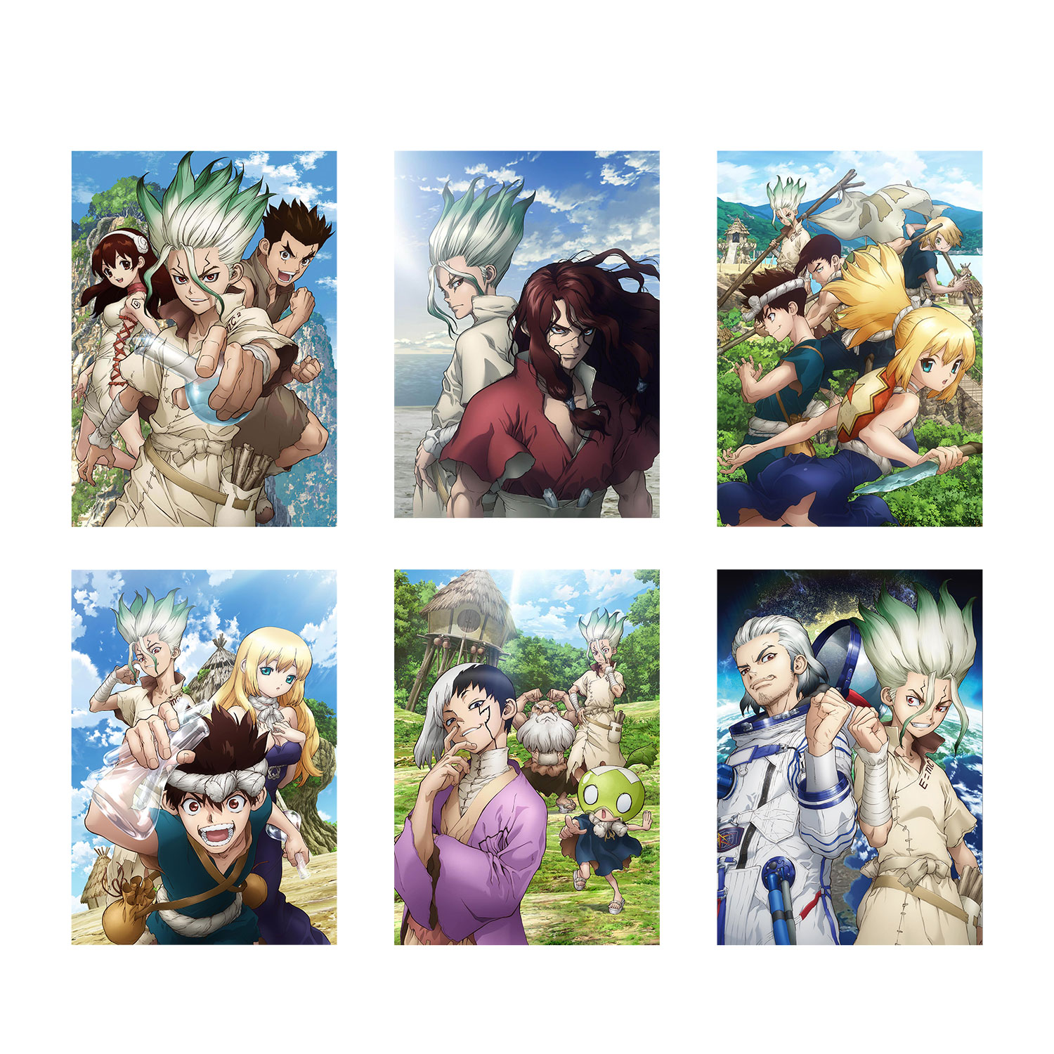楽天市場】Dr.STONE ドクターストーン Vol.1-6 Blu-ray セット : 脳