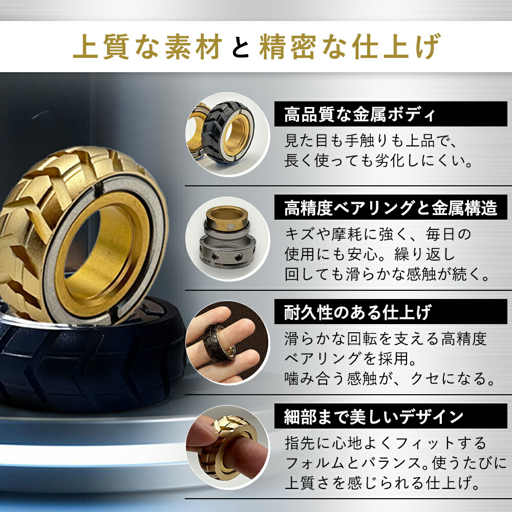 楽天市場】フィジェットトイ 【専用ケース付き】 ハンドスピナー