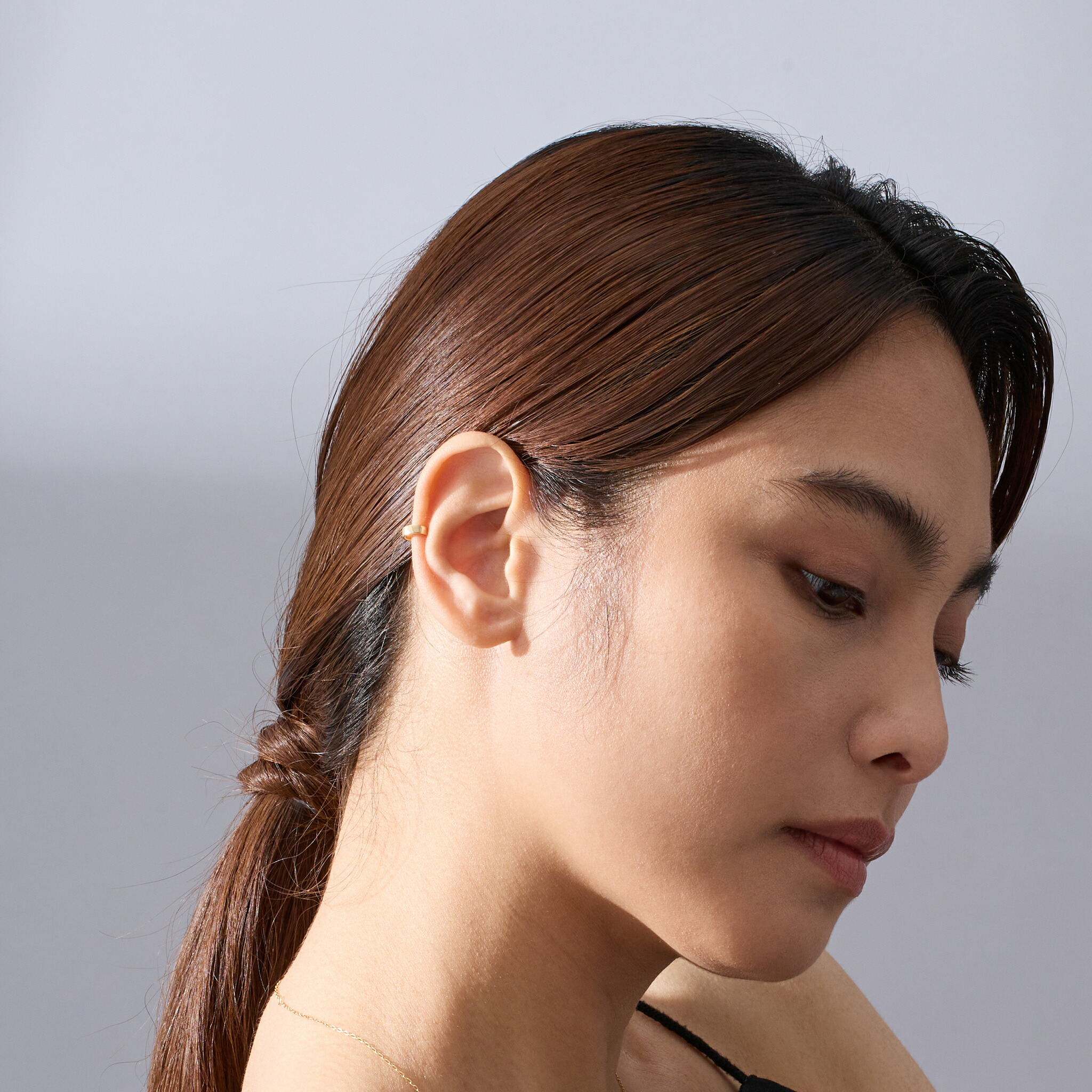 楽天市場】【Basic Plate Ear Cuff S】 K10/K18/Pt900 ゴールド