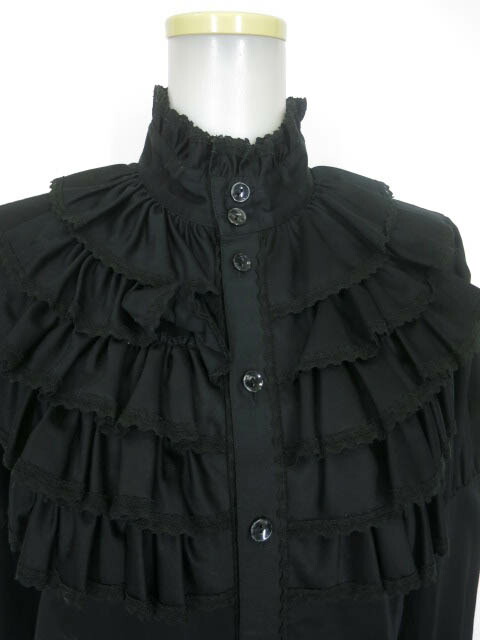 楽天市場】【中古】 Moi-meme-Moitie / 5段フリルブラウス モワメーム