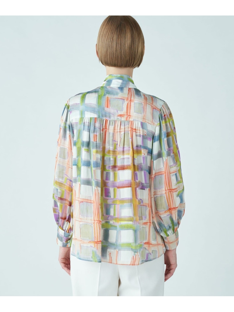 楽天市場】【SALE／40%OFF】スタックチェックプリント ワイドボウタイ