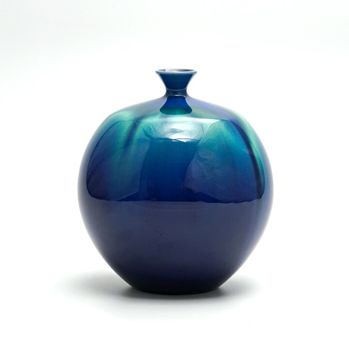 楽天市場】九谷焼 7号花瓶 耀彩 （桐箱入） / 人間国宝 三代徳田八十吉