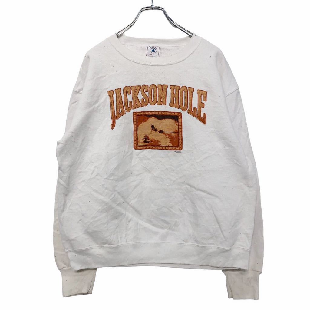 楽天市場】【中古】【古着】 DELTA プリント スウェット トレーナー L