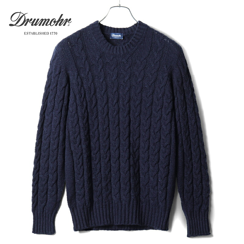 楽天市場】ドルモア ケーブルニットの通販