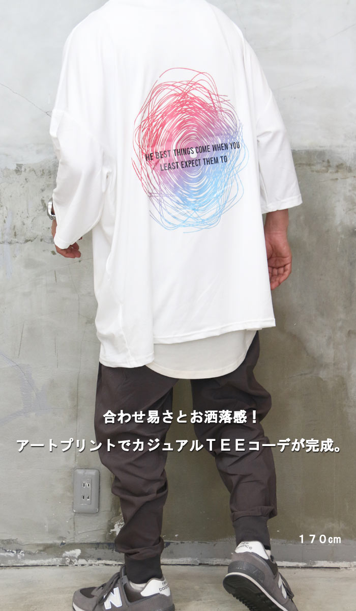 楽天市場】プリントビッグTシャツ メンズ [M便 1/1] tシャツ バック