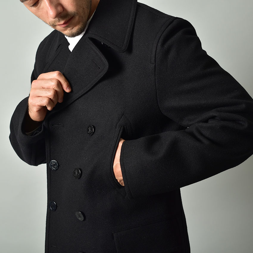 楽天市場】グローバーオール コート メンズ チャーチル ピーコート