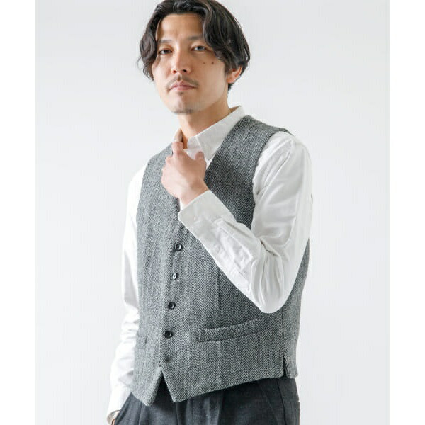 楽天市場】『XLサイズあり』ハリスツイードベスト／アーバンリサーチ