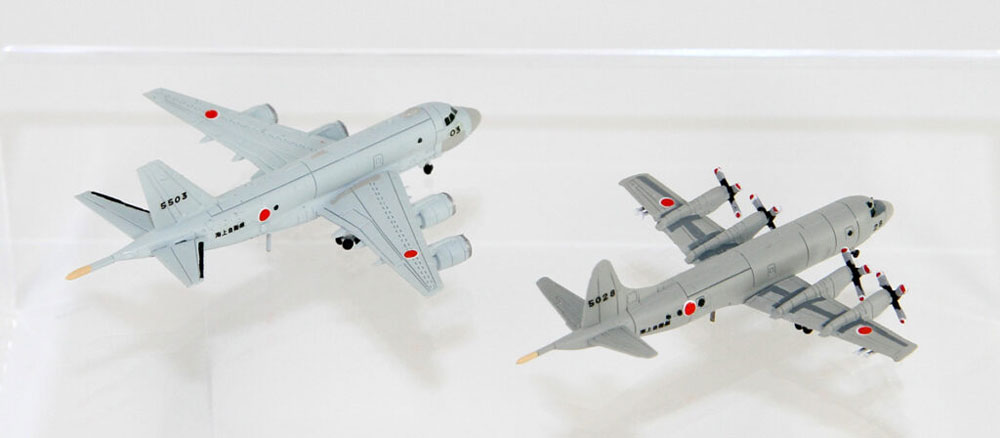 S44 1/700 海上自衛隊 哨戒機セット(P-1、P-3C哨戒機各2機入)【S44