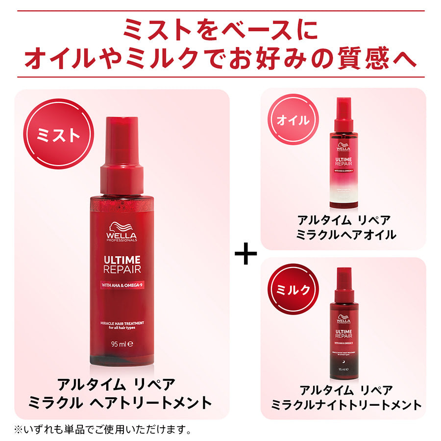 正規販売店】WELLA ウエラ アルタイム リペア ミラクルナイト