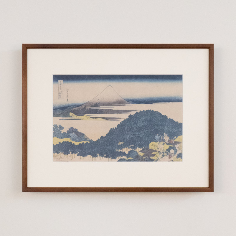 葛飾北斎：富嶽三十六景：【8】青山円座松 | 江戸浮世絵研究所