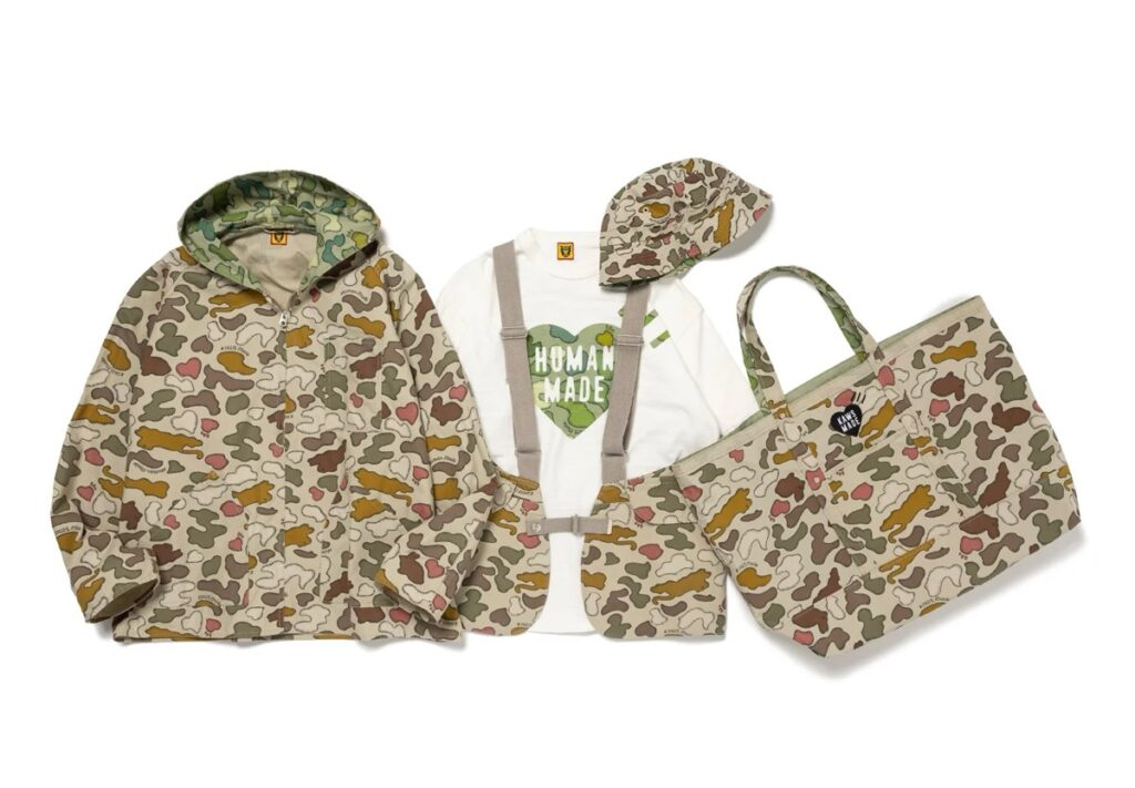HUMAN MADE × KAWS Season2 #3 カモ柄コレクションが国内4月27日に発売