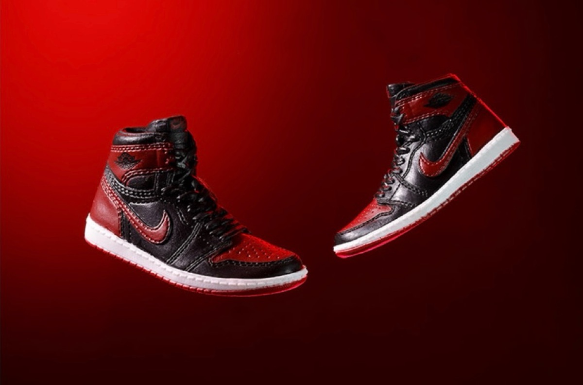 Nike x ガシャポン Air Jordan 1 High '85のミニチュアコレクションが