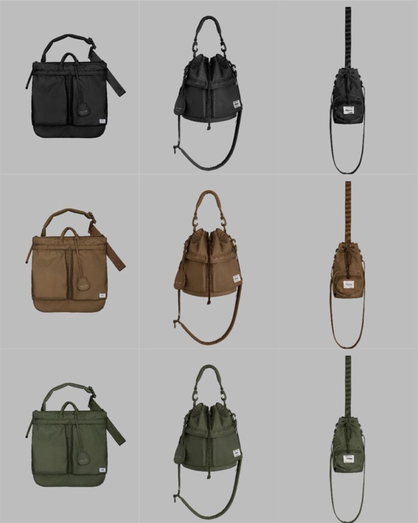 PORTER x HYKE 25FW コラボバッグコレクションが国内12月12日より発売