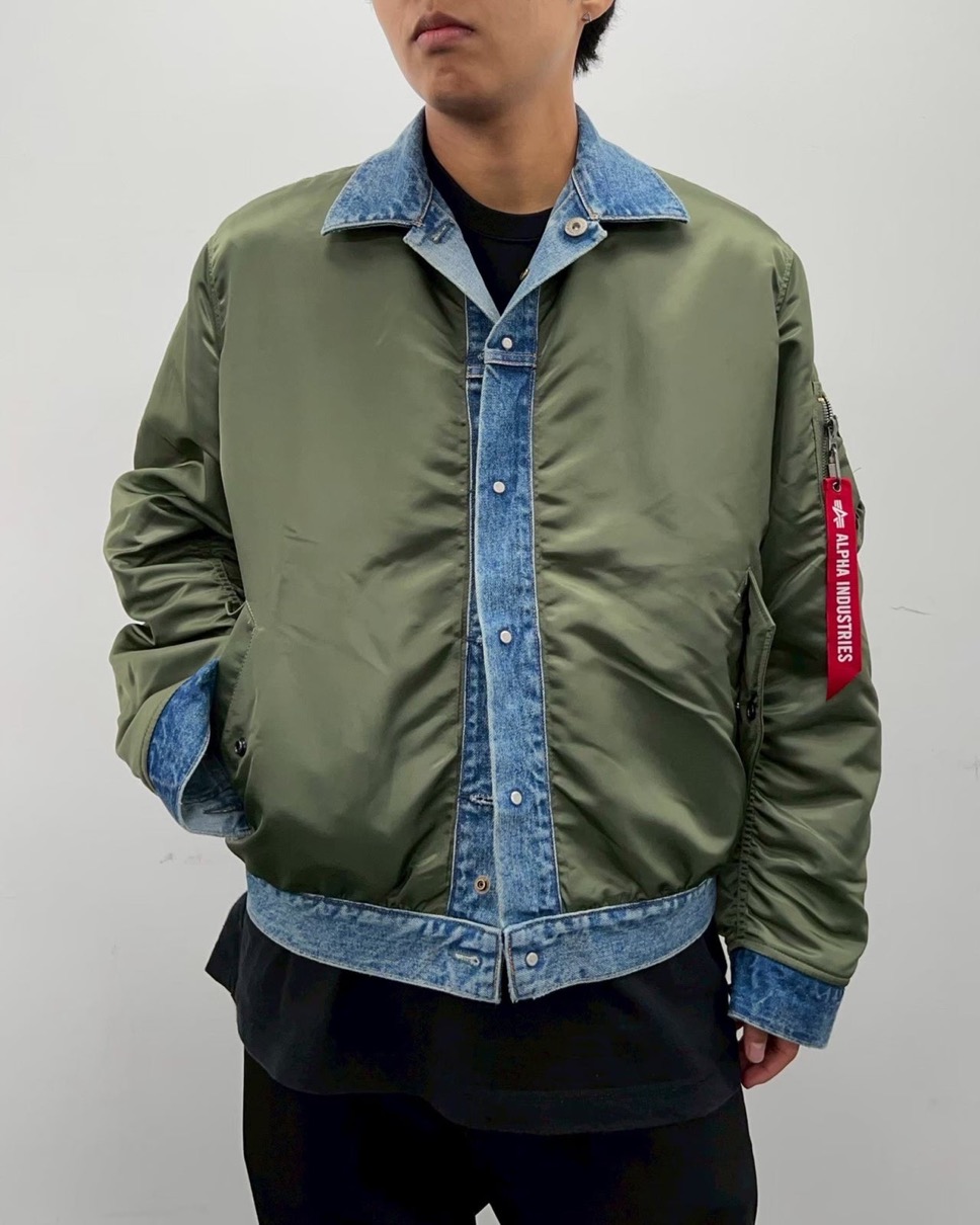 eYe JUNYA WATANABE MAN x ALPHA INDUSTRIES 26SS リバーシブル