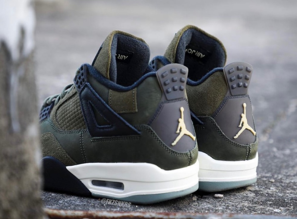 Nike Air Jordan 4 Retro SE Craft “Olive”が国内11月22日／12月2日
