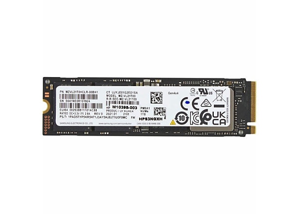 HP 1 TB Solid State Drive - M.2 2280 Internal - PCI Express NVMe