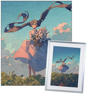 50枚限定】 イコモチ先生直筆サイン入り X-ART製 オーロラアート