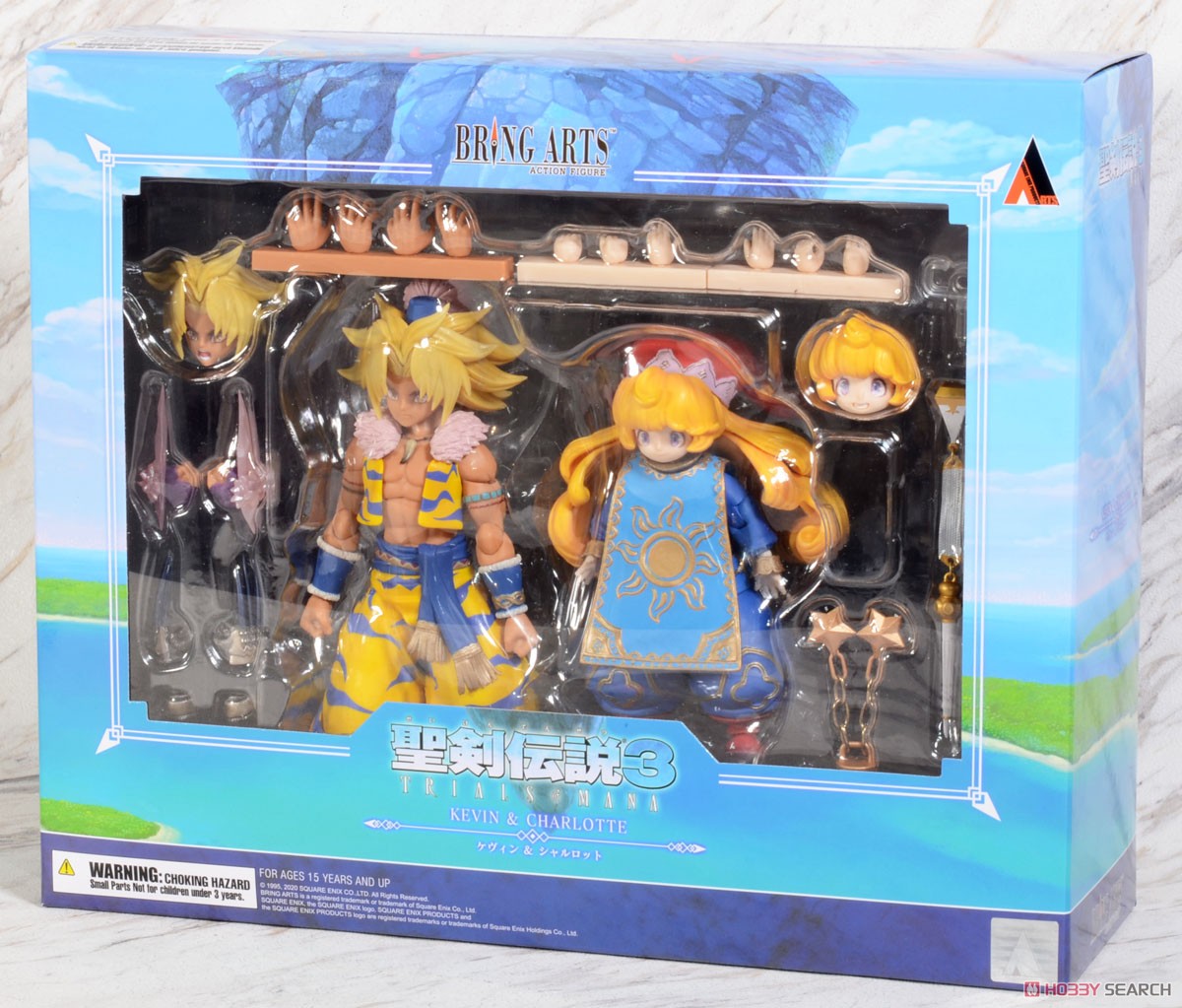 聖剣伝説3 トライアルズ オブ マナ BRING ARTS ケヴィン＆シャルロット