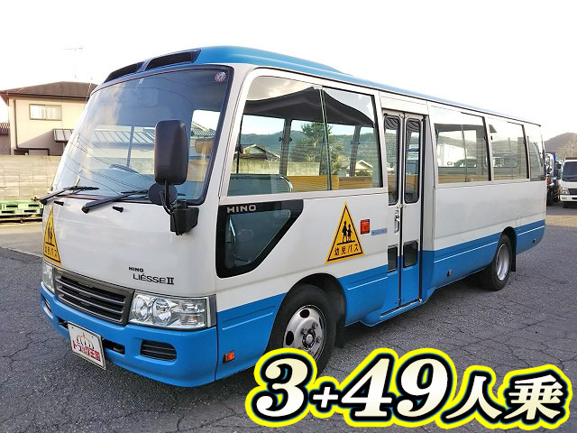 中古園児バス 日野 兵庫・大阪・広島 リエッセⅡ（PDG-XZB50M）（5,271