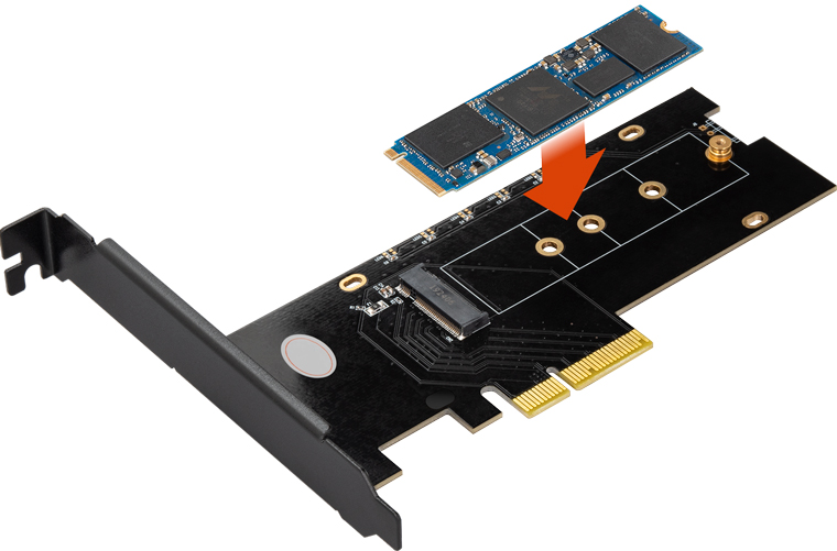 NVMeを増やしタイ (CIF-M2NV) M.2 NVMe SSD 増設 インターフェイス