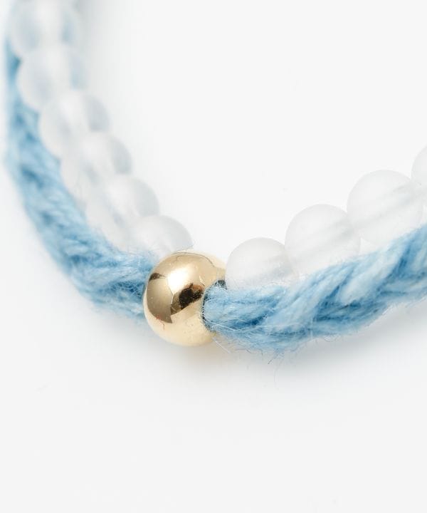 本藍 紐ブレスレット 浅葱(LABRADORITE): 『岩座(いわくら)』公式通販